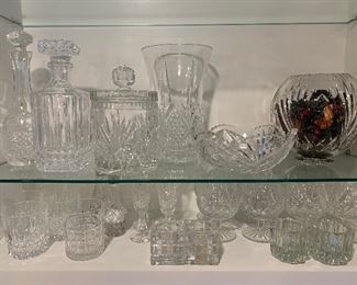 Assorted Crystal/Glassware (Waterford and more)