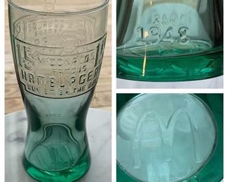 1948 McDonald's Glass