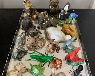 Collection of Miniature Animals