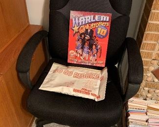 Office Chair/2004 Harlem Globetrotters Program