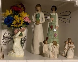 Collection of Willow Tree Figures