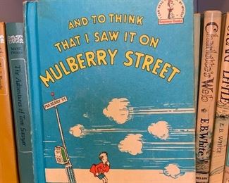 Dr. Seuss "And To Think That I saw It on Mulberry Street"