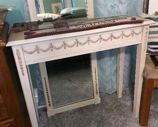 Decorative Hall Table/Mirror