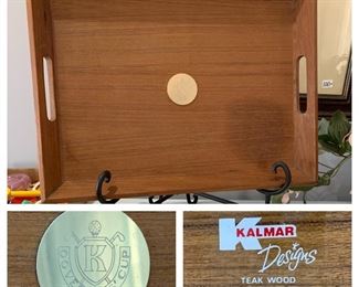 Kalmar Teak Serving Tray