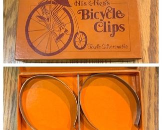 Towle His & Hers Bicycle Clips