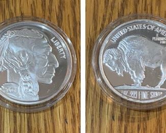 One Ounce Silver Round