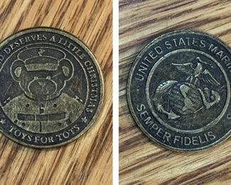 Marine Corps Toys for Tots Token