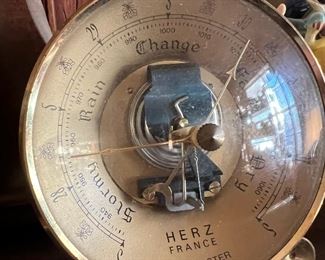 Herz French-made Baromaster barometer 