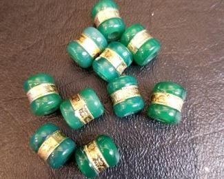 Jade and 24k gold