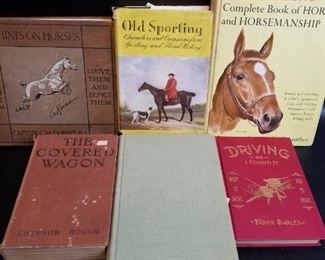 Horse related collectibles books