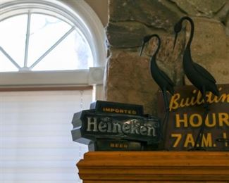 Heineken Beer Sign