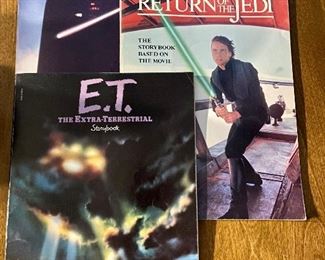 Star Wars and ET books