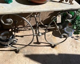 Vintage pastry table