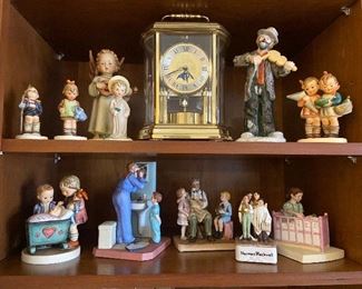 Hummels, Goebel, Norman Rockwell figurines