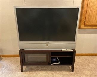 TV and Cabinet