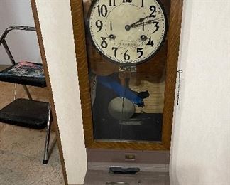 Railroad time clock
