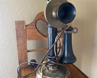 Telephone lamp