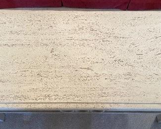 66____$140
Cream rectangular metal base coffee table
  • 19high 48wide 24deep 