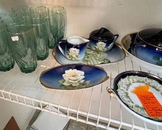 67____$75
7 pces of blue / white flowers Rosenthal porcelain