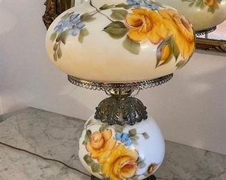 89_____ $70 
Victorian style lamp  • 24" x 17" x 7" 