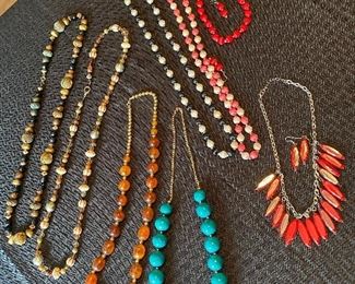 126_____ $30 
Lot of 8 necklaces