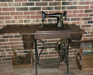Pedal sewing machine