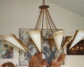 fixture, chandelier, ceiling fixture, lighting, MCM