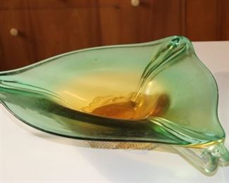 art glass, ashtray