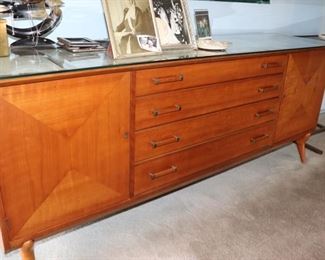 credenza, storage, buffet, MCM, cabinet