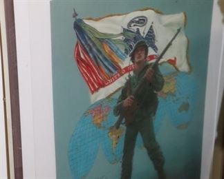 art, wall art, military art, soldier