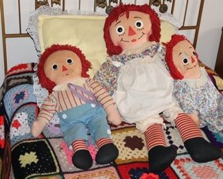 Raggedy Ann Doll's
