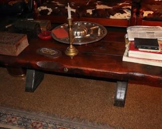 rustic, coffee table