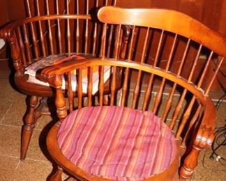 chairs, captain's chairs, spindle back chairs, seating