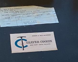 Chair, Milo Baughman, Thayer Coggin, MCM, Mid Century Modern