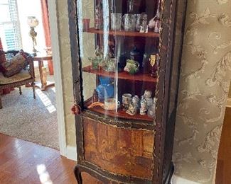 Circa 1860-1870 Frnch Handpainted Cabinet. 