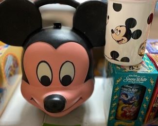 Mickey Mouse Special Edition lunch box w/thermos