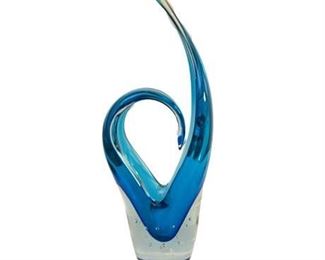 Lot 012
Art Glass Hand Blown Sculpture