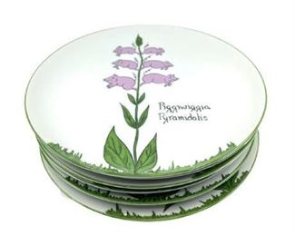 Lot 055
Vintage Franci Villa Vanilla Palm Beach Nonsense Floral Luncheon Plates