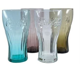 Lot 106
Vintage Coca-Cola Colored Fountain Glasses