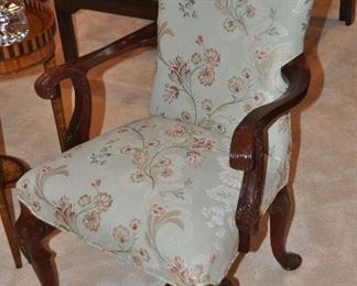 Gorgeous Arm Side Chairs by Hickory Chair, 2 Pairs Available