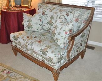 Side Detail on the Spectacular Oversized Lounge Chair