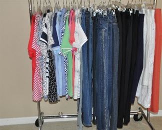 Woman's Jeans, Slacks and Short Sleeve Shirts Available!