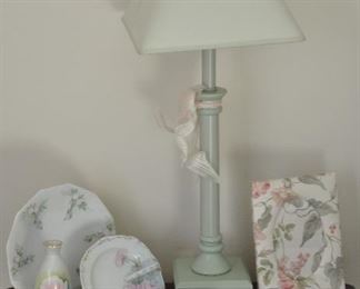 Vintage Hand Painted Porcelain and Decorative Tile Pieces