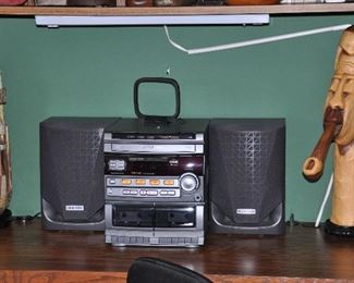 Vintage Phillips Magnavox Mini HiFi System, FW316c