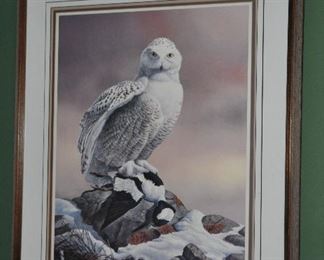 "The Hunter" Numbered Print By Harold Roe, 32' x 26.5"