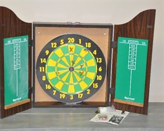 Open View of the Harvard Dart Board