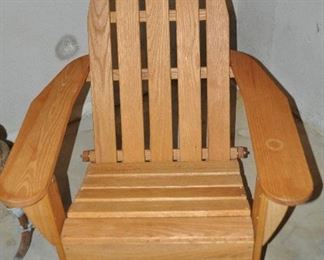 Terrific Outdoor Adirondack Chair
