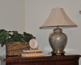 Wonderful Grey Ceramic Table Lamp