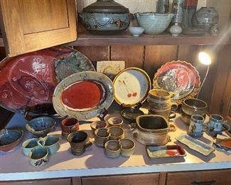 Huge Memphis pottery collection 