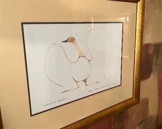 Benjamin Chee Chee 
Set of three signed lithographs 